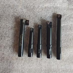 5pcs 12mm indexable boring bar set