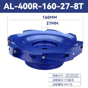 AL-400R-160-27-8T face mill cutter