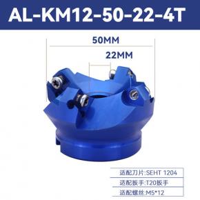 AL-KM12-50-22-4T face mill cutter